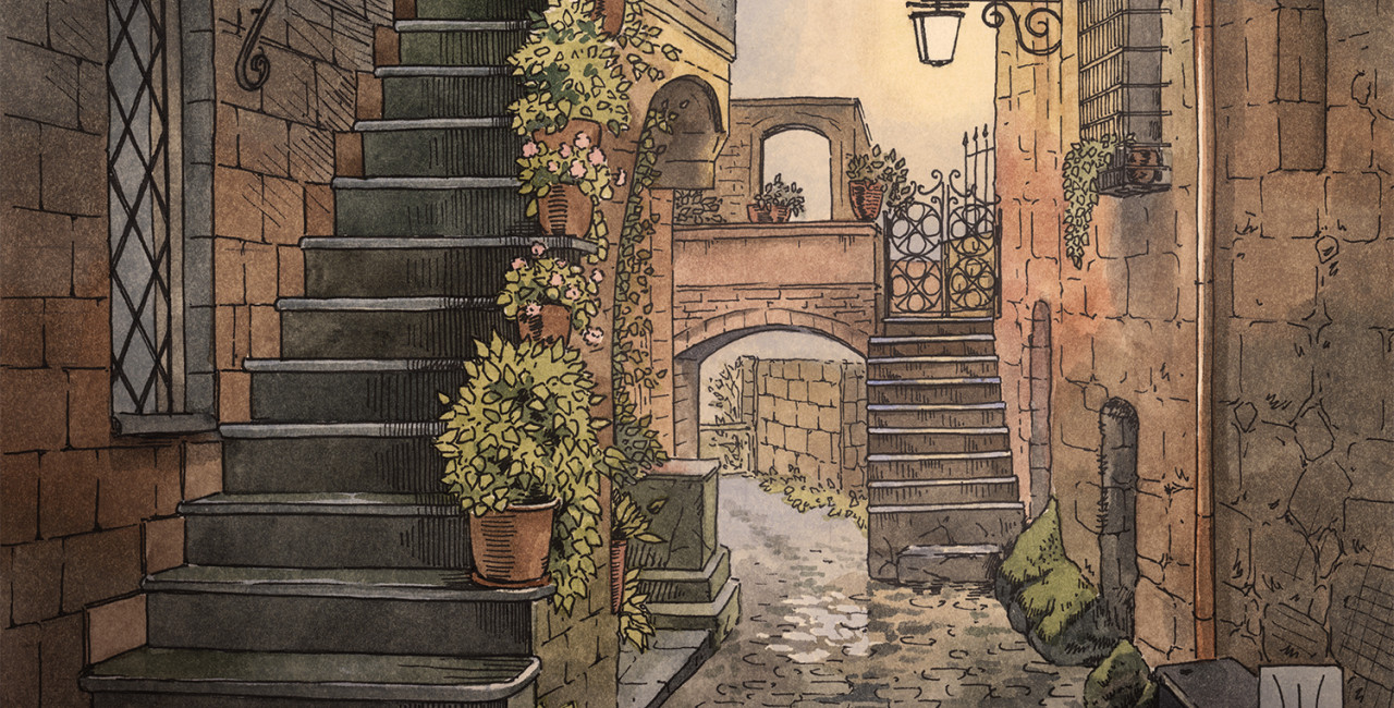 Как я ушла из графдизайна в акварель и зачем пришла на Пикабу с 35 000 подписчиков в иностранной соцсети