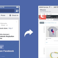 Как включить отображение Facebook магазина на мобильных устройствах?