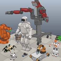 Выбираем среду трехмерной разработки и симуляции роботов