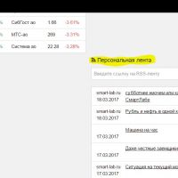 Как я смотрю новости через Financemarker