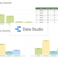 Отчеты в Google Data Studio часть 4. Смешанные данные