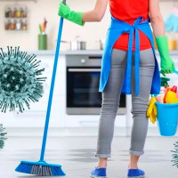 Уборка дома во время пандемии