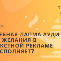 Вебинар «Волшебная лампа аудита. Какие желания в контексте она исполняет?»