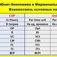 О Системе метрик Юнит-Экономики