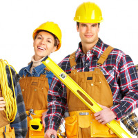 Бригада строителей из Беларуси