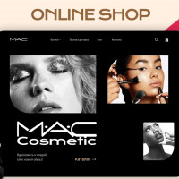Дизайн интернет-магазина Mac Cosmetics