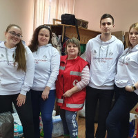 Помощь беженцам в Новосибирске оказали сотрудники «Союза Маринс Групп»