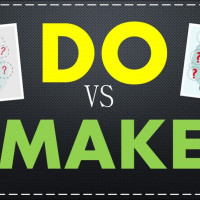 Make и do: в чем отличия и как правильно использовать