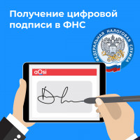 Получение цифровой подписи в ФНС