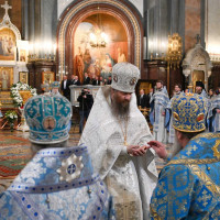 Праздник Благовещения в Храме Христа Спасителя