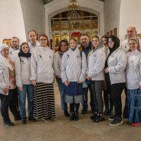 Волонтёры «Союза Маринс Групп» провели субботник в храме Воскресения Христова в селе Молоди