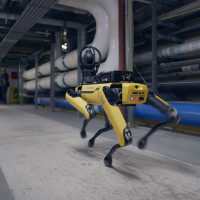 Дрессировка робо-собаки в качестве обходчика завода полупроводниковых микросхем