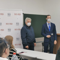 Секретарь Общественного совета при УВД по ЮВАО совместно с сотрудниками полиции встретились со студентами Юго-Восточного округа