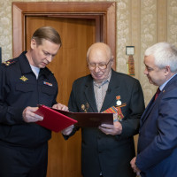 Руководство и Общественный совет при УВД по ЦАО поздравили ветерана ОВД с 95-летием