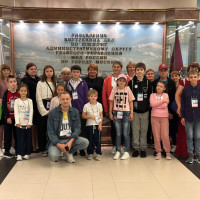 Дети из Брянской области побывали в гостях у сотрудников внутренних дел юга столицы