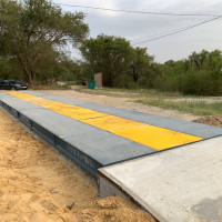 Установка карьерных весов на предприятии по добыче инертных материалов