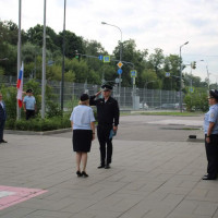 Заместитель председателя Общественного совета при Управлении внутренних дел по Восточному административному округу принял участие в организации праздничного мероприятия, посвященного главному национальному символу страны