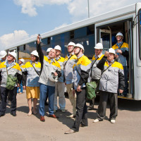 Развозка сотрудников организаций, рабочих и строительных бригад⁠⁠