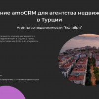 Внедрение amoCRM для агентства недвижимости в Турции