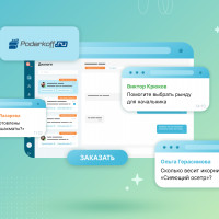 Как Веб-мессенджер i2crm помогает консультировать клиентов Podarkoff.ru