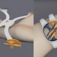 мини-дрон Nixie