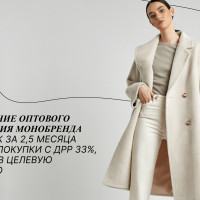 Продвижение оптового направления монобренда пальто. Как за 2,5 месяца получить покупки с ДРР 33%, проработав ЦА