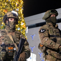 Росгвардия обеспечивает безопасность новогодних и рождественских праздников в Запорожской и Херсонской области