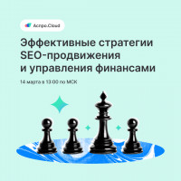 Бесплатный вебинар «Эффективные стратегии SEO-продвижения и управления финансами»