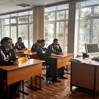 В Татарстане росгвардеец провёл уроки мужества с учащимися кадетских школ