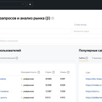 Яндекс Вебмастер выкатил функционал «Подбор запросов и анализ рынка (β)»