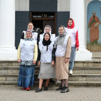 Добровольцы «Союза Маринс Групп» помогли Воскресенскому храму в подготовке к Пасхе