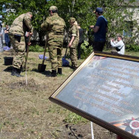 Международную акцию «Сад памяти» поддержали росгвардейцы Херсонской области