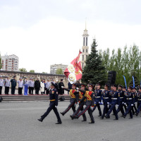 Воспитанники Пермского президентского кадетского училища Росгвардии приняли  участие в закрытии военно-спортивного сбора «Наследники Победы» в Казани