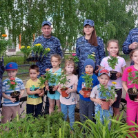 В Нижнекамске для детей сотрудников и гражданского персонала вневедомственной охраны Росгвардии организовали праздник