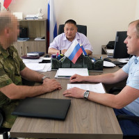 Заместитель начальника территориального Управления Росгвардии и министр здравоохранения Херсонской области провели рабочую встречу