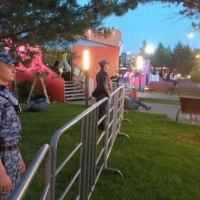 В Татарстане росгвардейцы выполнили задачи по обеспечению безопасности празднования дня образования города Иннополиса