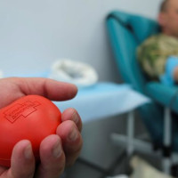 Около 25 литров крови сдали росгвардейцы в медучреждения Херсонской области