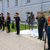 В казанском полку Росгвардии открыли мемориал в память о погибших на СВО однополчанах