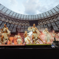 Полина Гагарина собрала 60 тысяч зрителей на концерте в «Лужниках»