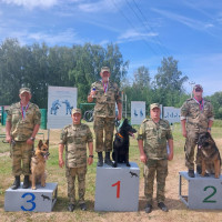 Росгвардеец кинологической службы Башкортостана вошел в тройку призеров чемпионата Приволжского округа