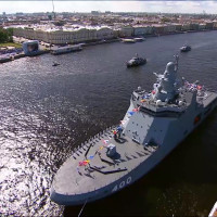 «Синтерра Медиа» обеспечила прямую ТВ-трансляцию парада ко Дню ВМФ