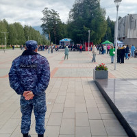 Росгвардейцы Башкортостана обеспечили охрану общественного порядка на праздновании Дня города Межгорье