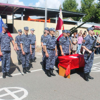 В казанском специальном моторизованном полку Росгвардии состоялось приведение нового пополнения к военной присяге