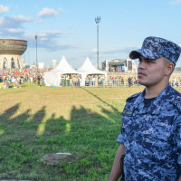 В Татарстане росгвардейцы выполнили задачи по обеспечению безопасности участников празднования Дня Республики Татарстан