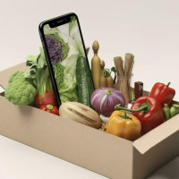 В России выручка сервисов доставки еды и продуктов увеличилась на треть