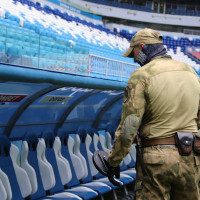 Самарские росгвардейцы обеспечили безопасность матча РПЛ