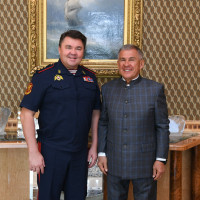 Заместитель директора Росгвардии генерал-полковник полиции Сергей Лебедев с рабочей поездкой посетил Республику Татарстан
