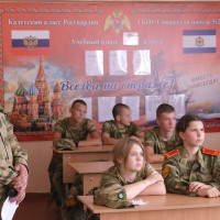 В Херсонской области росгвардейцы рассказали школьникам о Герое России генерал-полковнике Анатолии Романове