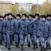 Росгвардейцы приняли участие в строевом смотре самарского гарнизона сил правопорядка