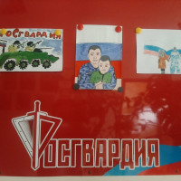 В Башкортостане провели выставку рисунков в преддверии праздника вневедомственной охраны